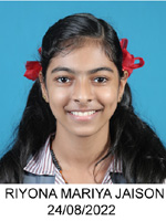 RIYONA MARIYA JAISON